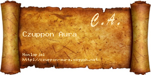 Czuppon Aura névjegykártya